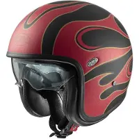Premier Helmets Vintage Fr 2 Bm 22.06 Open Face Helmet Rouge M