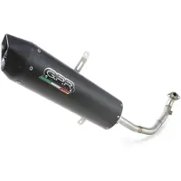 Gpr Exhaust Systems Furore Nero Yamaha N-max 155 E4 17-20 Not Homologated Full Line System Doré Not Homologated