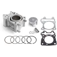 Airsal Honda Sh/forza Ø52.4 Mm 125cc Cylinder Kit Argenté