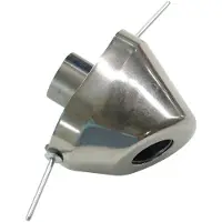 FMF Powercore 2 85cc Muffler End Cap Argenté