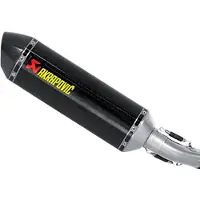 Akrapovic M-z02805c Not Homologated Muffler Noir Not Homologated