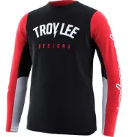 Troy Lee Designs Gp Pro Boltz Long Sleeve Jersey Rouge,Noir 8 Years Enfants