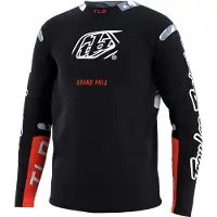 Troy Lee Designs Gp Pro Blends Long Sleeve Jersey Noir 6-7 Years Enfants