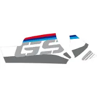 Uniracing Bmw R 1200 Gs K46600 Graphics Kit Multicolore