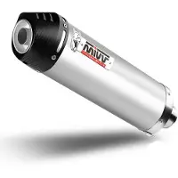 MIVV Oval Bmw F 650 Gs 2008-12/f 800 Gs 2008-17 B.007.lnc Homologated Slip On Muffler Argenté Homologated