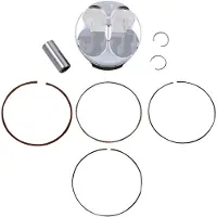 Wössner Honda Crf25010-13 76 76 8775da Piston Kit Argenté
