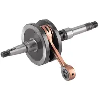 Jasil Kymco Djy-k12/daelim Message-cordi/honda Dio Zx/kb50 Crankshaft Argenté