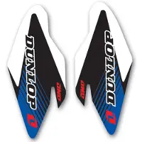 One Industries Yamaha Yz 250f/450f 10-11 Fork Protector Graphics Kit Bleu,Noir