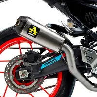 Arrow Works Titanium With Carbon End Cap Yamaha Mt-09 ´21-23 Homologated Muffler Argenté Homologated