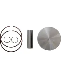 Wössner Honda Cr250r 02-04 66 34 8066da Piston Kit Argenté