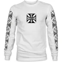 West Coast Choppers Og Lbc Long Sleeve T-shirt Blanc 3XL Homme