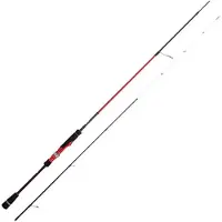 Cinnetic Crafty Crb4 Sea Bass Evolution Light Game Spinning Rod Rouge 2.40 m / 10-30 g