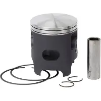 VERTEX Kawa 250 Kx 02-04 D.67.45 Piston Kit Argenté