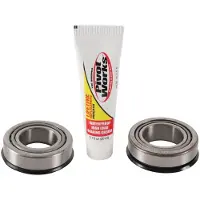 Pivot Works Suz.rm 125-250 92 Steering Bearing Kit Argenté