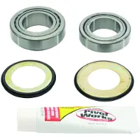 Pivot Works Honda Cr 125 R 95-97/250 R 95-96 Steering Bearing Kit Argenté