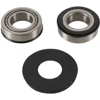 Pivot Works Suz.rm 125-250 90/rmx 250 89-90 Steering Bearing Kit Argenté