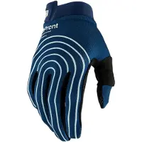 100% Itrack Off-road Gloves Bleu M / Short