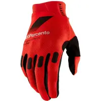 100% Ridefit Off-road Gloves Rouge XL / Short Homme
