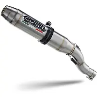 Gpr Exhaust Systems Kawasaki Versys 650 2017-2020 E4 Not Homologated Full Line System Argenté Not Homologated