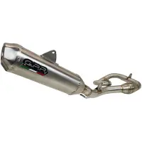 Gpr Exhaust Systems Yamaha Wr 250 F 2020-2021 Not Homologated Full Line System Argenté Not Homologated