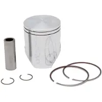 VERTEX Honda Nsr/crm D53.98 C Grafit Piston Kit Argenté