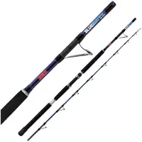 Bulox Blue Boat Bottom Shipping Rod Argenté 2.70 m / 30-50 Lbs