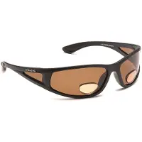 Eyelevel Sprinter Bi-focal Power 2 Lunettes de soleil polarisées Noir Ambre/CAT3 Homme Noir Ambre/CAT3