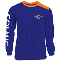Colmic Logo Long Sleeve T-shirt Bleu M Homme