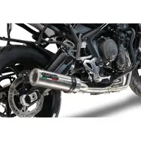 Gpr Exhaust Systems M3 Titanium Natural Triumph Tiger Sport 660 2022-2024 E5 Round Homologated Full Line System Argenté Homologated