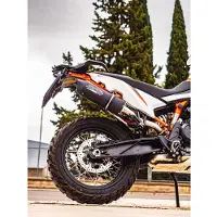 Gpr Exhaust Systems Furore Nero Husqvarna Norden 901 2022-2023 E5 Oval Not Homologated Slip On Muffler Marron Not Homologated