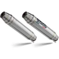 Gpr Exhaust Systems Deeptone Inox Triumph Bonneville T100 2001-14 Round Homologated Slip On Muffler Argenté Homologated