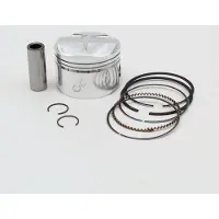 Italkit Peugeot 125 4t Satelis D 57.50 Piston Kit Argenté