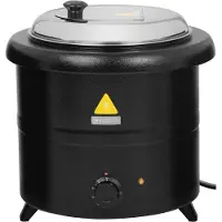 Royal Catering Soupière électrique - 13 l - 600 W - Noire