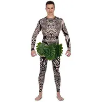 MOM Adult Maui Island Costume Vert L Enfants