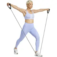Adidas Powerimpact 3 Stripes Medium Impact Sports Bra Bleu XS / CD Femme