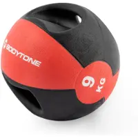 Bodytone Medicine Ball With Handle 9kg Orange 9 kg