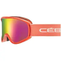 Cebe Hoopoe Junior Ski Goggles Orange,Rose Rose Flash Pink/CAT2 Garçon