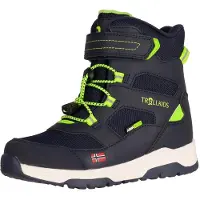 TROLLKIDS Lofoten Pro Snow Boots Bleu,Noir EU 34 Enfants