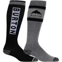 Burton Weekend Midweight Socks 2 Pairs Noir,Gris EU 37-40 1/2 Homme