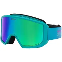 Briko Vulcano Sharp Lite Ski Goggles Bleu Sky Blue Green Mirror/CAT3
