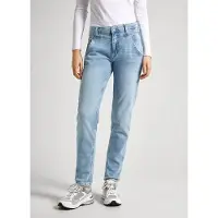Pepe Jeans Gymdigo Tapered Fit Jeans Bleu 26 / 30 Femme