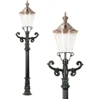 Ks Verlichting Lampe de jardin nostalgique De Beemster vert