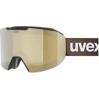 Uvex Evidnt Attract Woman Ski Goggles Noir Mirror Copper Contrastview Yellow Clear/CAT2+Yellow Clear/CAT1 Femme