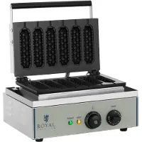 Royal Catering Gaufrier à épi - 1 x 1.500 watts