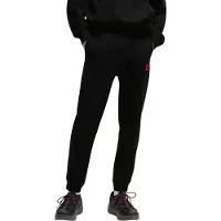 HUGO Pantalon 'Doak' rouge clair / noir