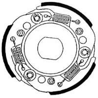Brenta Moto Brenta 2017rl Clutch Cover Gasket Argenté