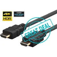 VivoLink PROHDMIHD2-BULK câble HDMI 2 m Noir
