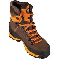 Meindl - Chaussures de trekking en GORE-TEX - Island MFS Active ''ROCK'' GTX Orange/Brun pour Homme en Cuir - Taille 41,5 - Marron