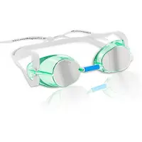 Malmsten Swedish Jewe Mirror Swimming Goggles Vert