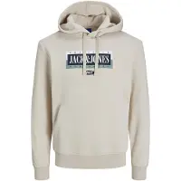 Jack & Jones Cobin Hoodie Beige L Homme